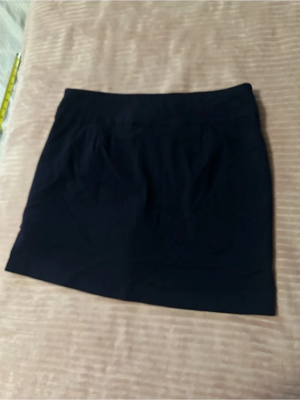 Zac & Rachel navy blue mini skirt